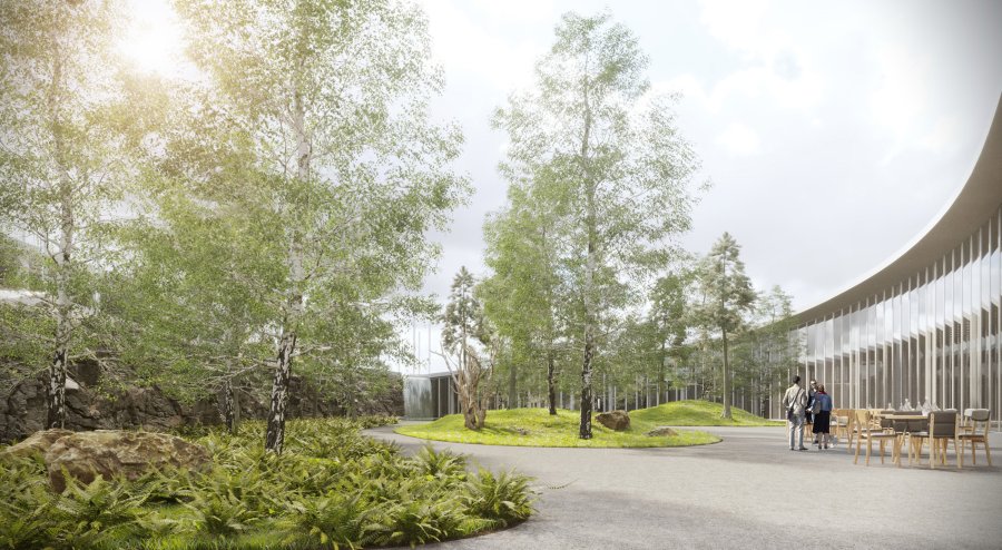 VSTUPNÍ AREÁL BOTANICKÉ ZAHRADY