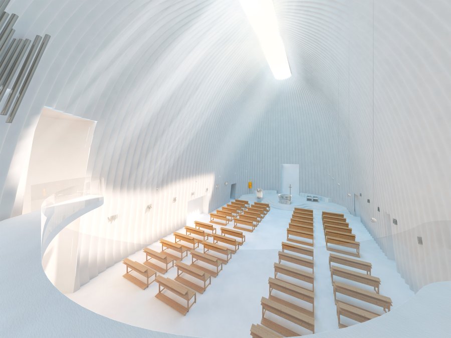 KOSTEL A PASTORAČNÍ CENTRUM NEJSVĚTĚJŠÍ TROJICE A JOSEFA KARDINÁLA BERANA