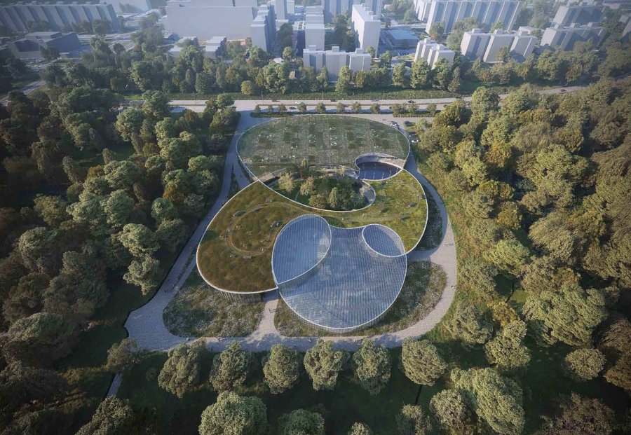 VSTUPNÍ AREÁL BOTANICKÉ ZAHRADY