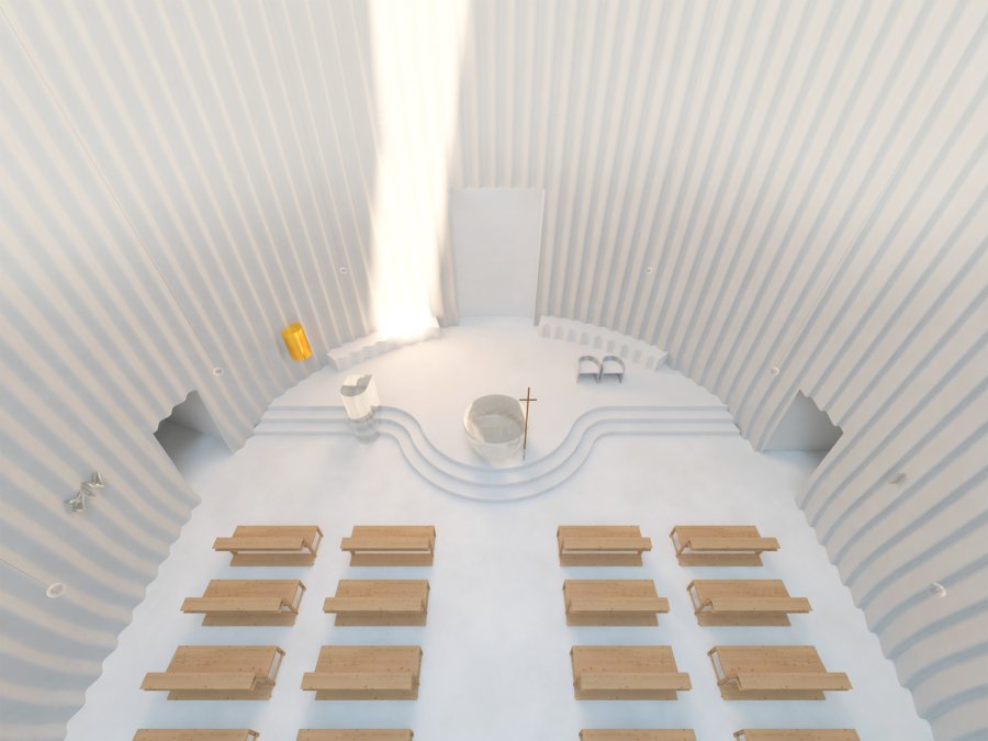 KOSTEL A PASTORAČNÍ CENTRUM NEJSVĚTĚJŠÍ TROJICE A JOSEFA KARDINÁLA BERANA