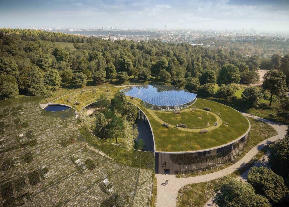 VSTUPNÍ AREÁL BOTANICKÉ ZAHRADY