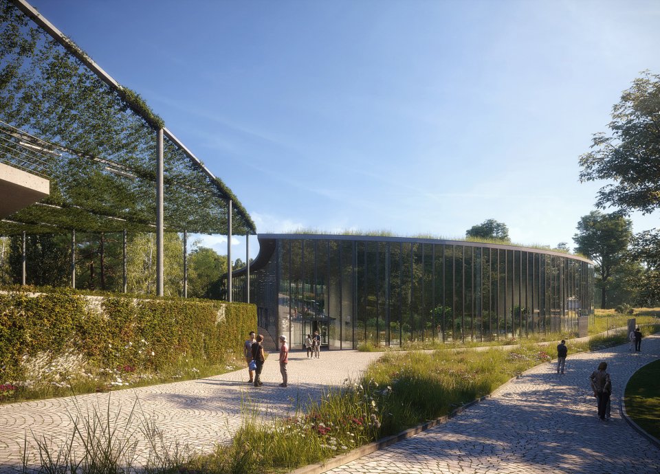 VSTUPNÍ AREÁL BOTANICKÉ ZAHRADY