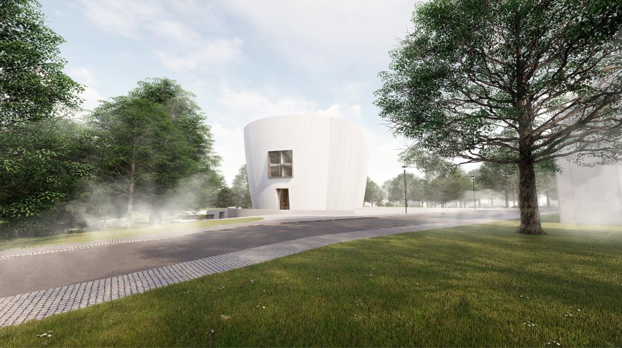 KOSTEL A PASTORAČNÍ CENTRUM NEJSVĚTĚJŠÍ TROJICE A JOSEFA KARDINÁLA BERANA