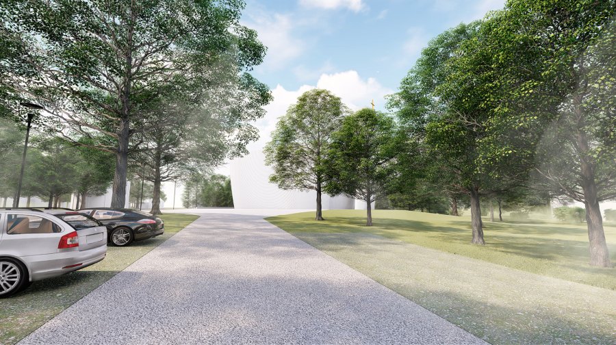 KOSTEL A PASTORAČNÍ CENTRUM NEJSVĚTĚJŠÍ TROJICE A JOSEFA KARDINÁLA BERANA